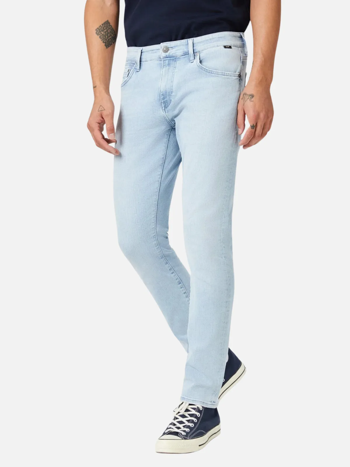 Mavi Jake Slim Jeans - Bleached Tonal Organic Vintage