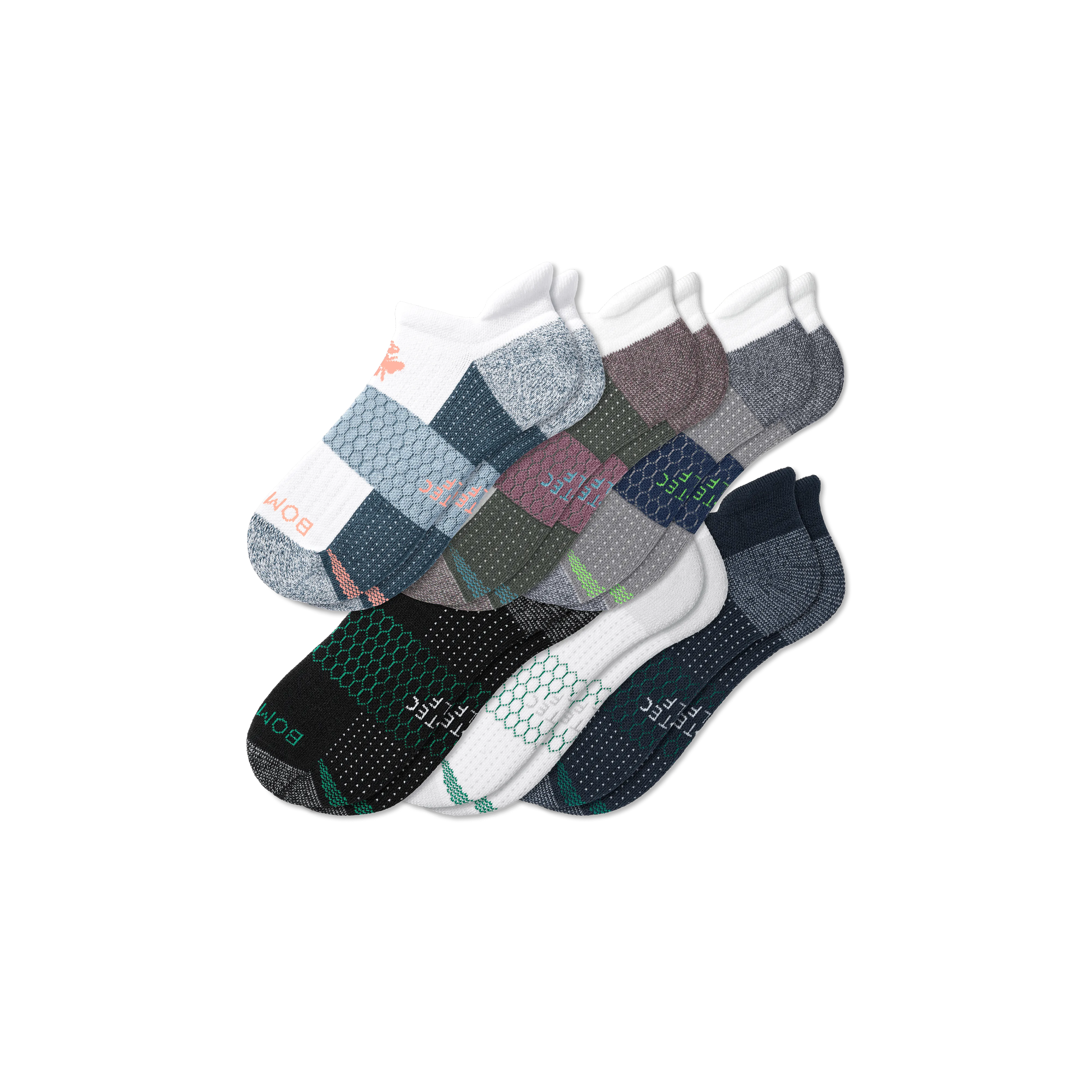 Men's Golf Ankle Sock 6-Pack