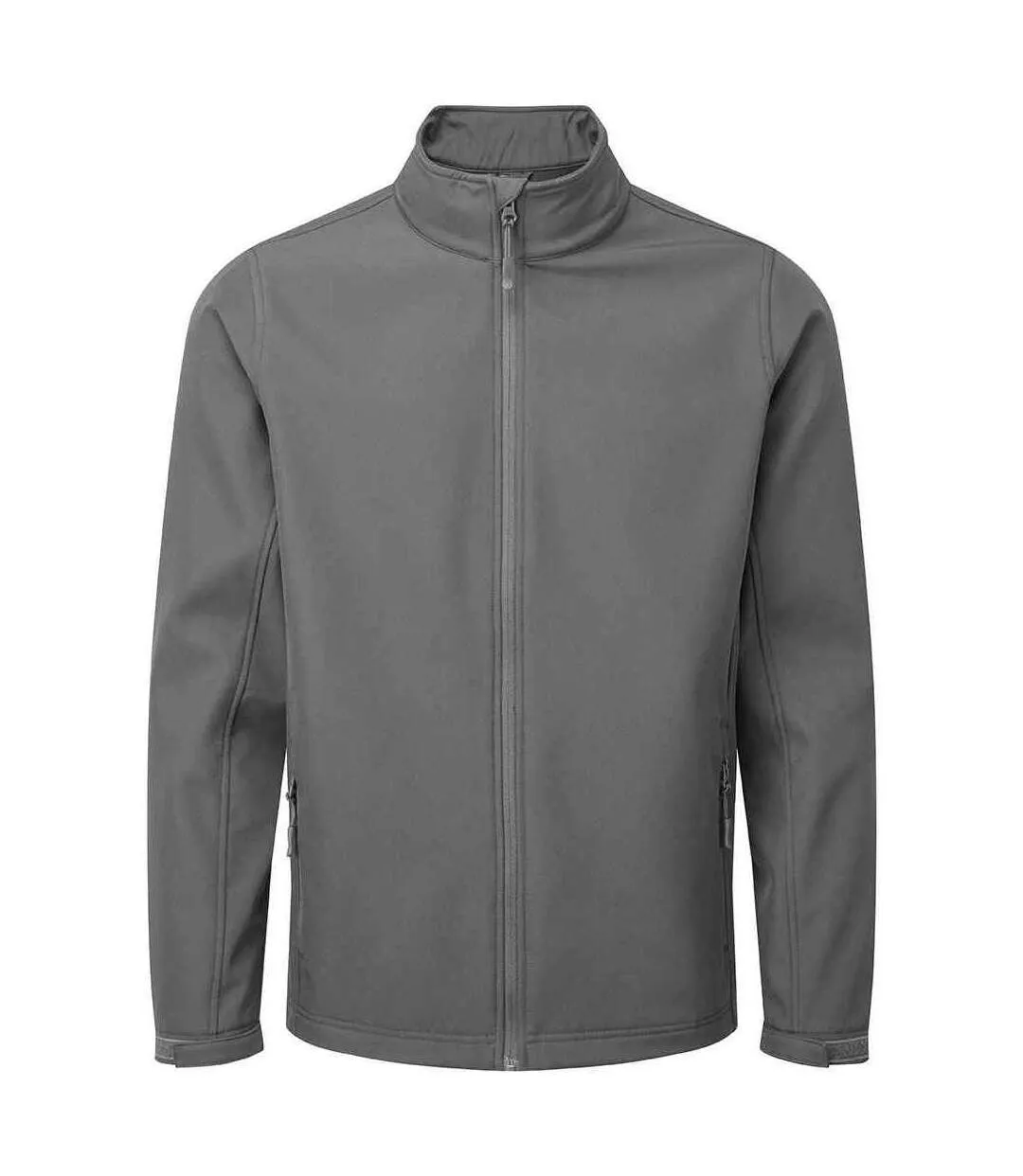 Mens windchecker recycled soft shell jacket dark grey Premier