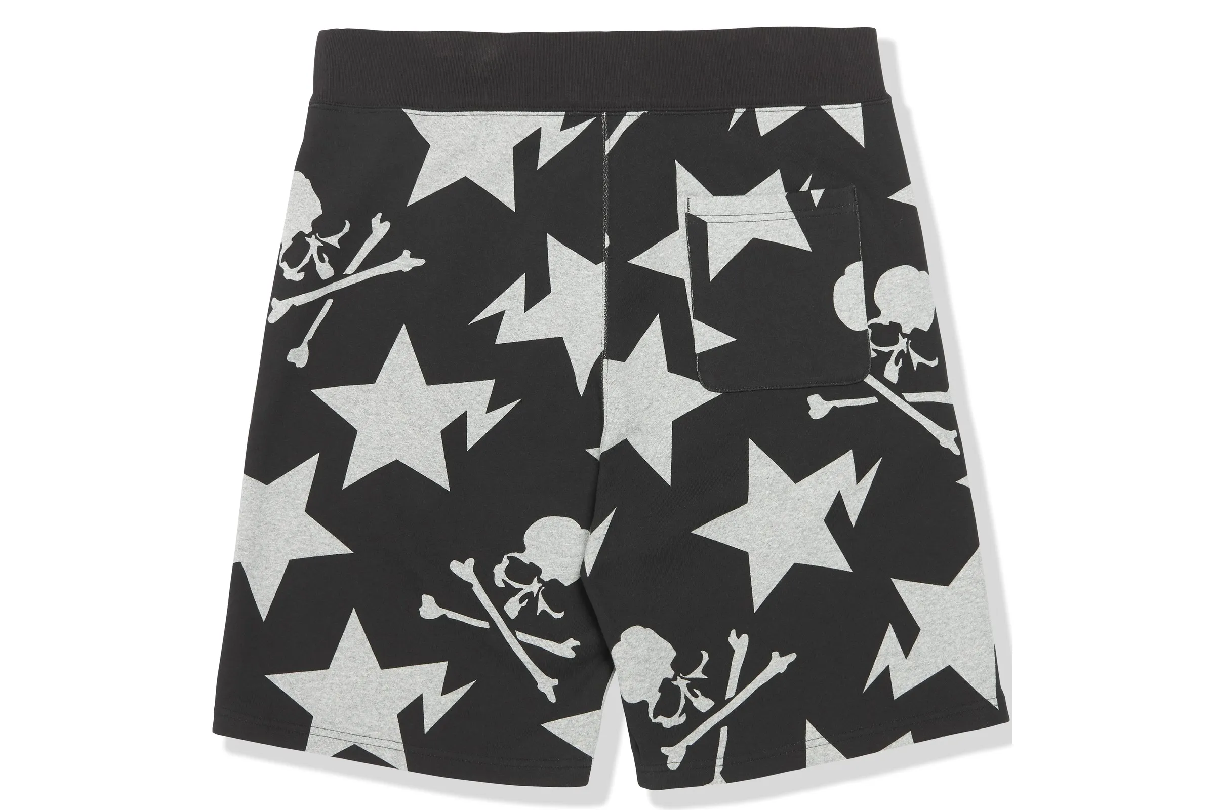 MM BAPE STA PATTERN SWEAT SHORTS MENS