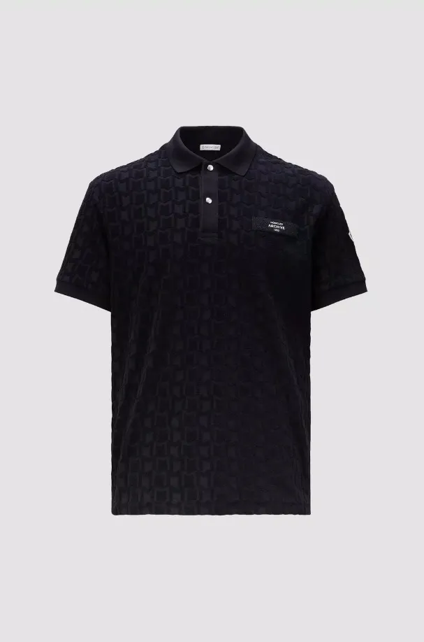 MONCLER  |Terrycloth Polo Shirt