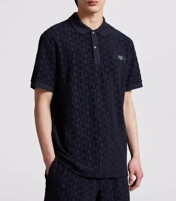 MONCLER  |Terrycloth Polo Shirt