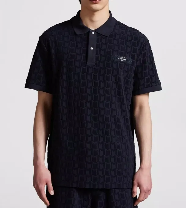 MONCLER  |Terrycloth Polo Shirt