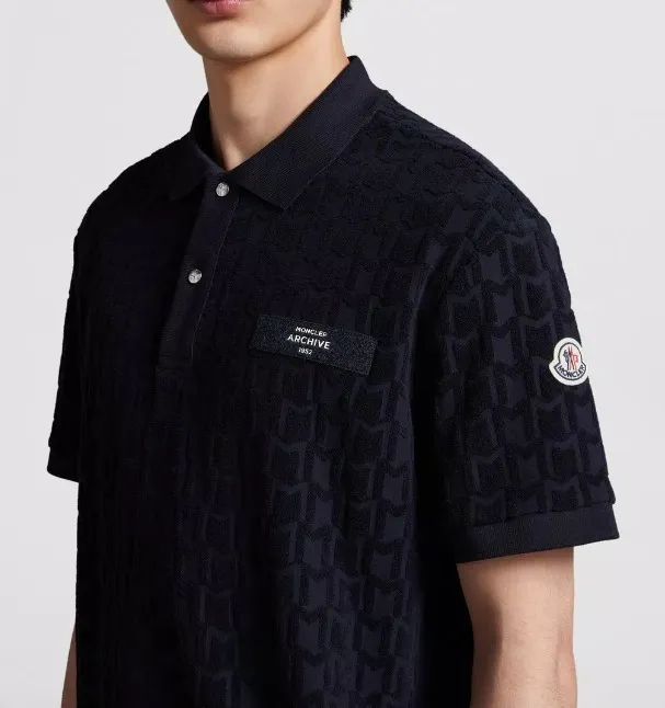 MONCLER  |Terrycloth Polo Shirt