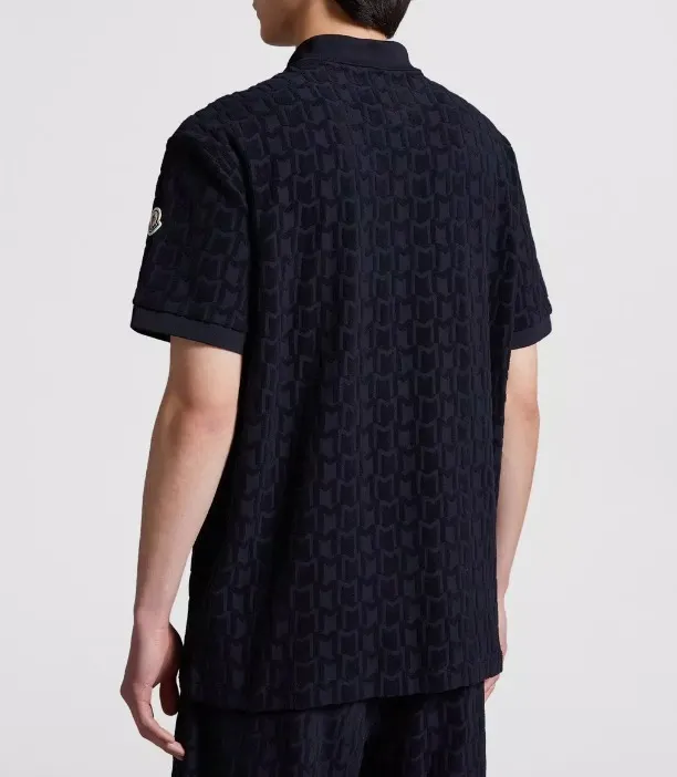 MONCLER  |Terrycloth Polo Shirt