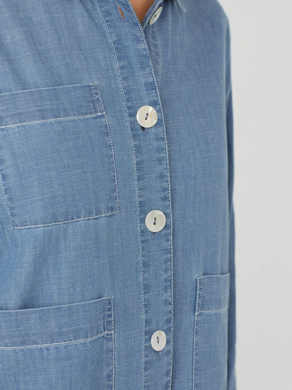 Nice Things Denim Pocket Jacket - 100% Cotton