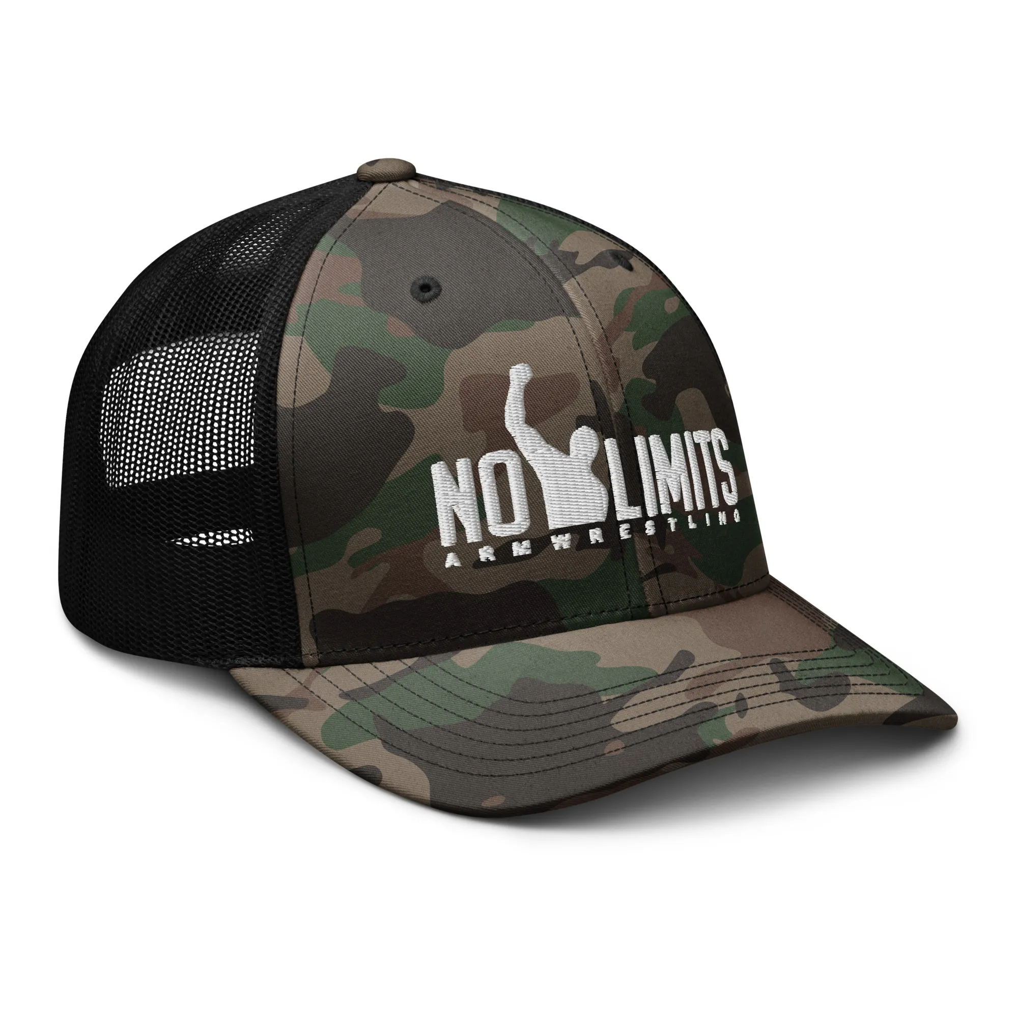 No Limits Camouflage Trucker Hat