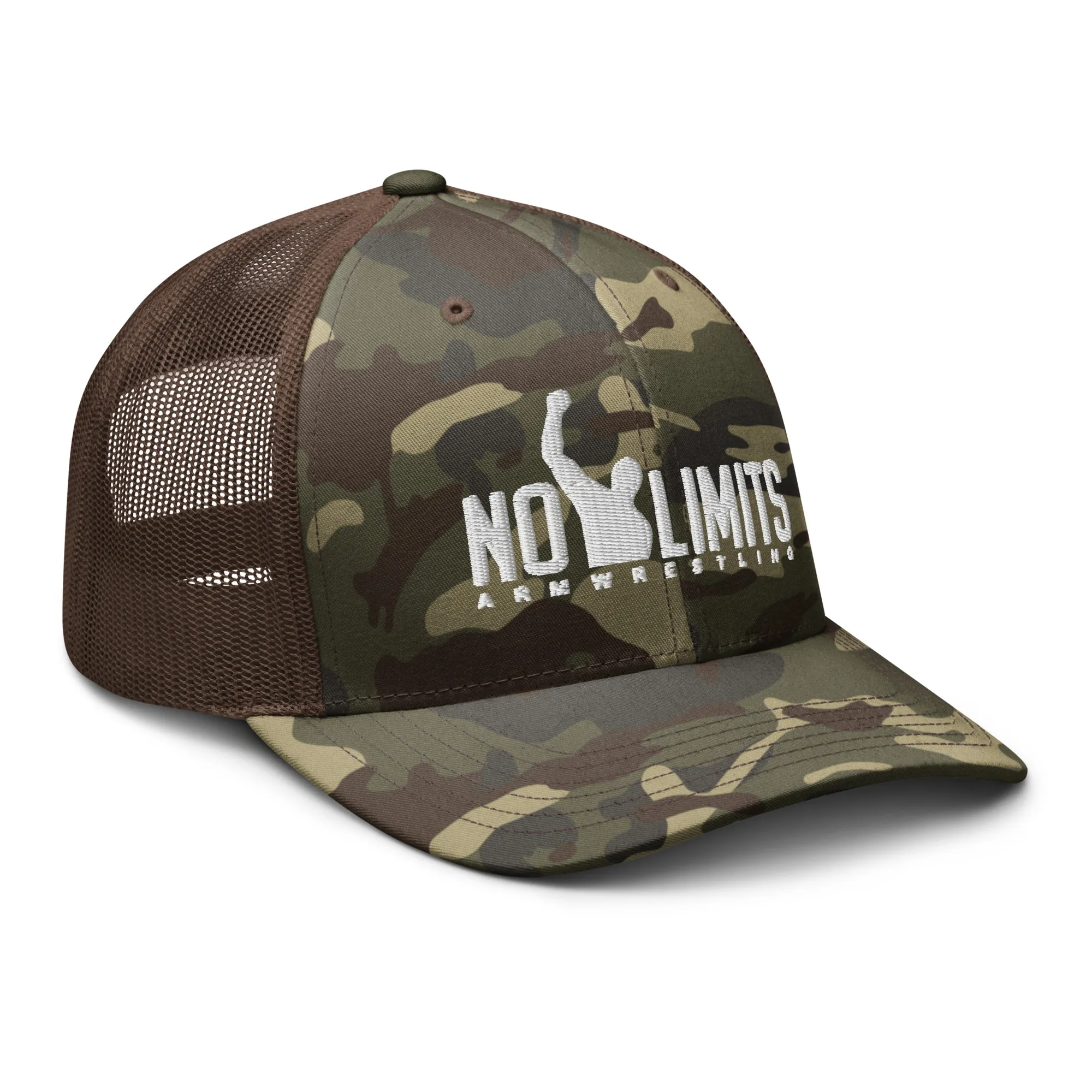 No Limits Camouflage Trucker Hat