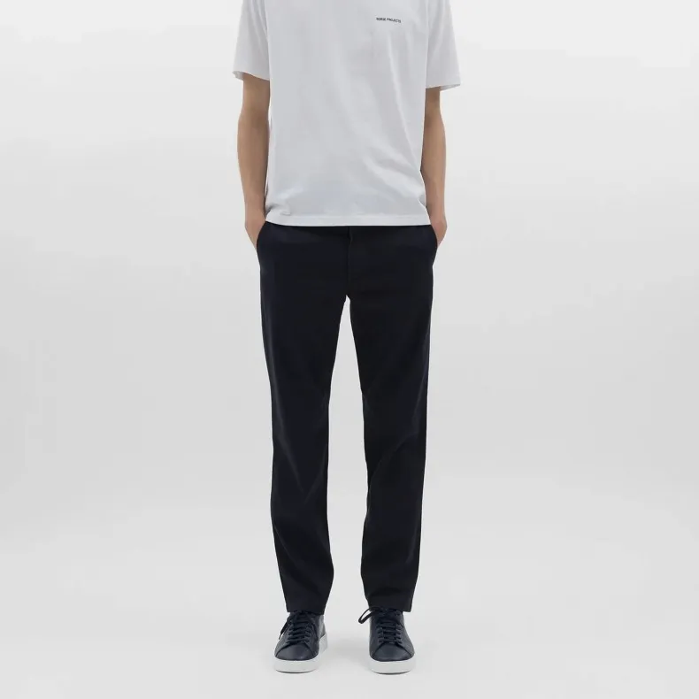 Norse Projects Aros Regular Light Stretch Pant (Dark Navy)