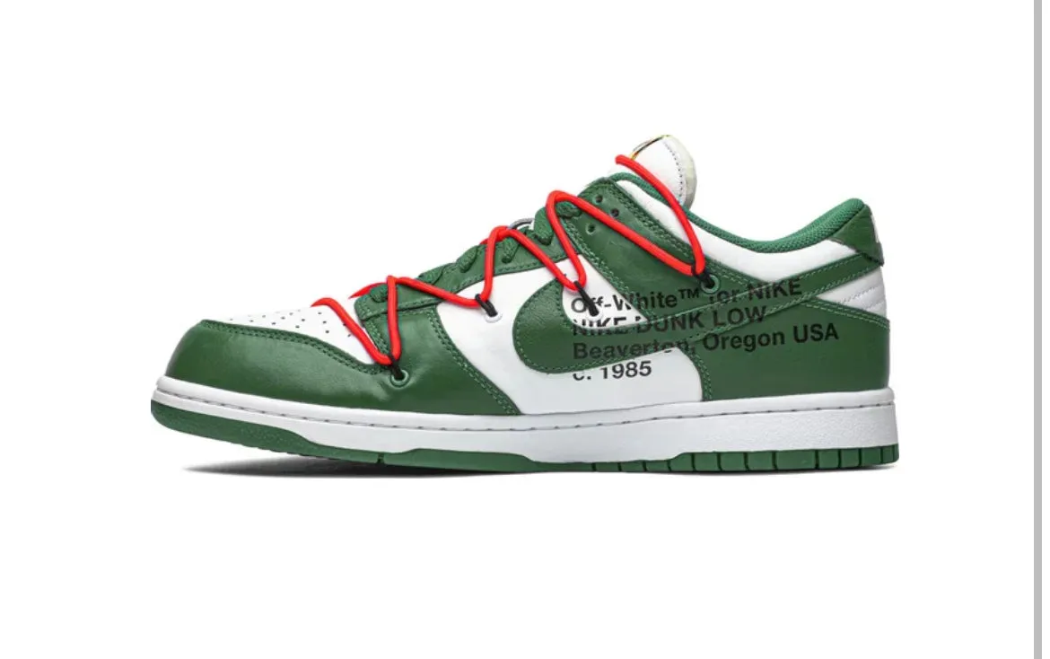 Off-White x Dunk Low 'Pine Green