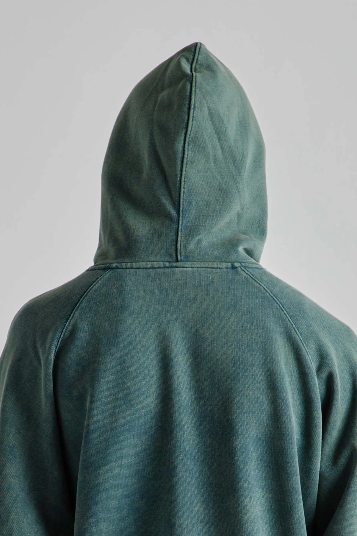 OG Vintage Dyeing Pullover Hoody - Dark Green