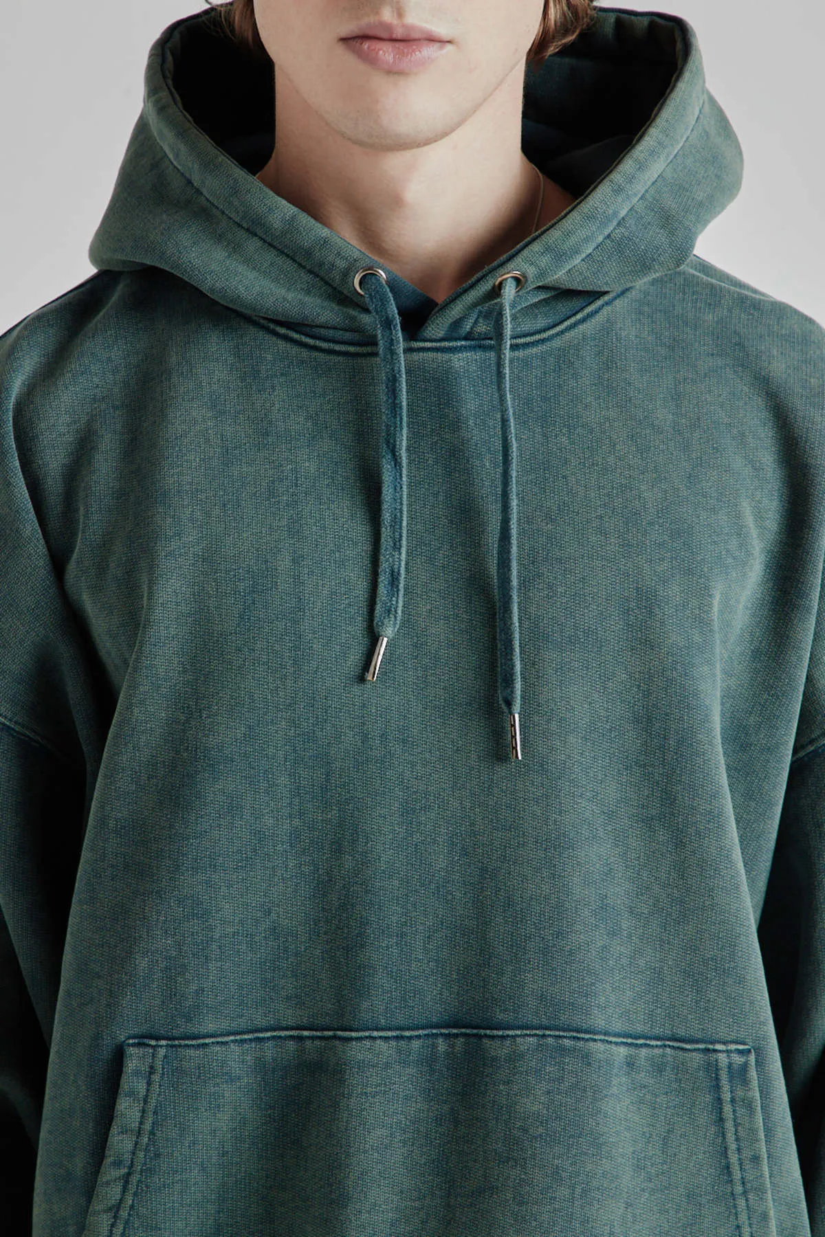 OG Vintage Dyeing Pullover Hoody - Dark Green