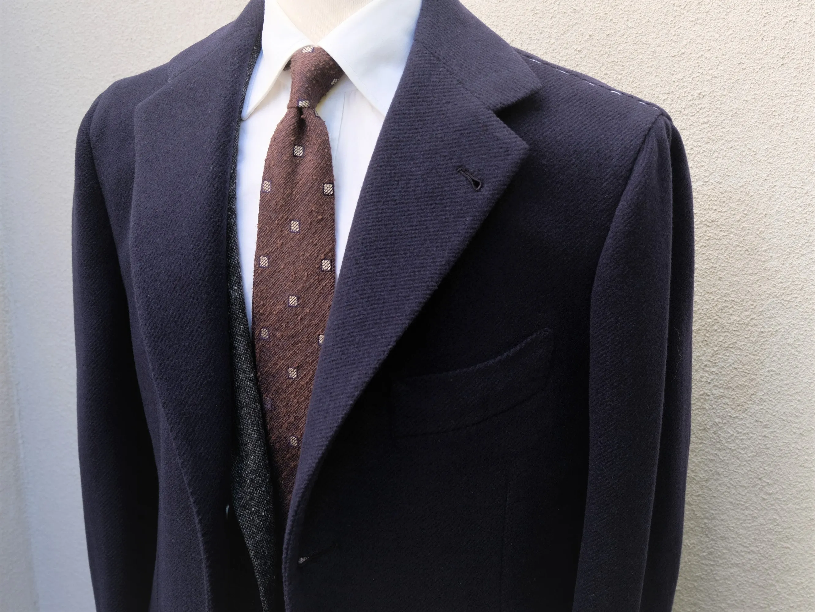 Orazio Luciano Coat in Navy