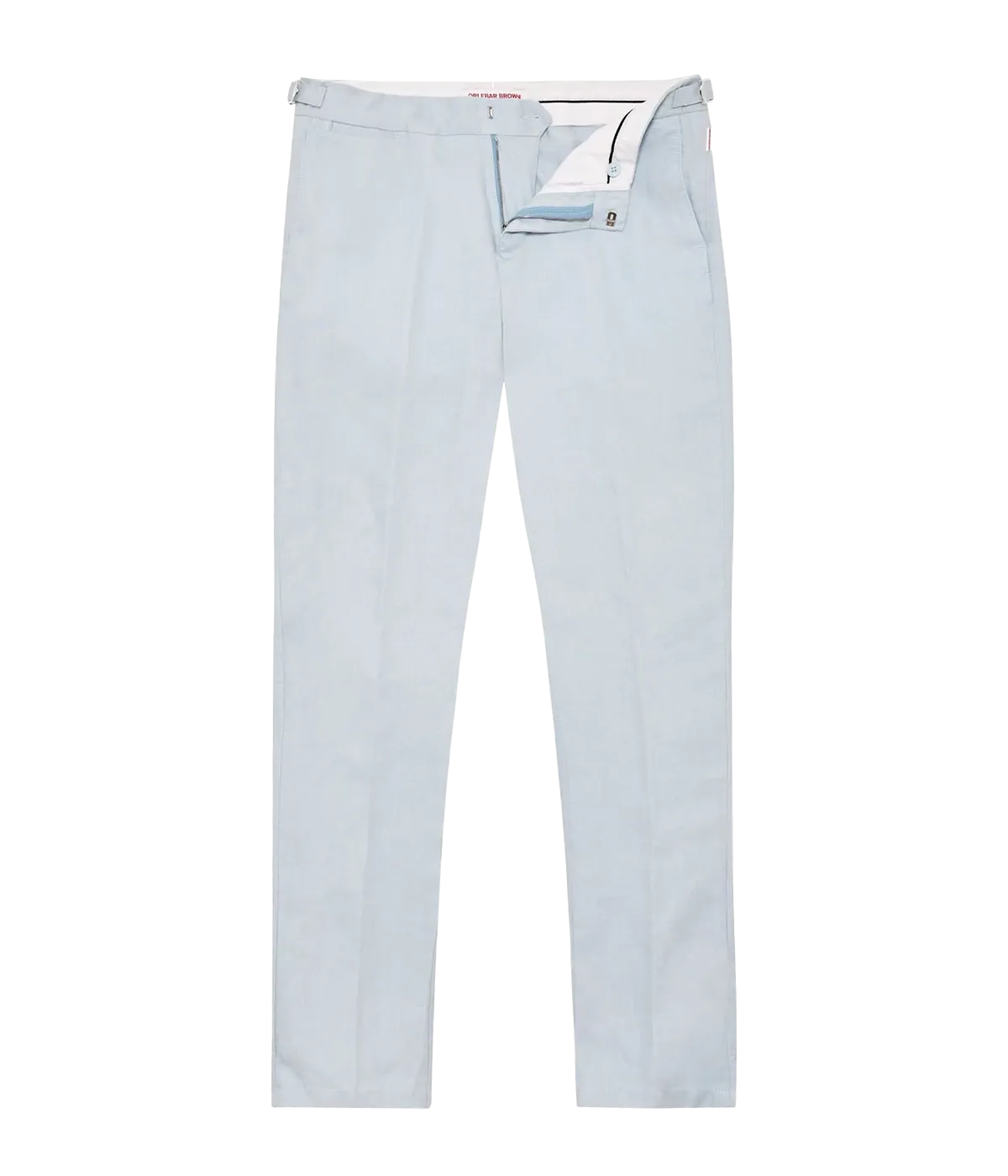 Orlebar Brown Griffon Linen Pant in Light Island Sky