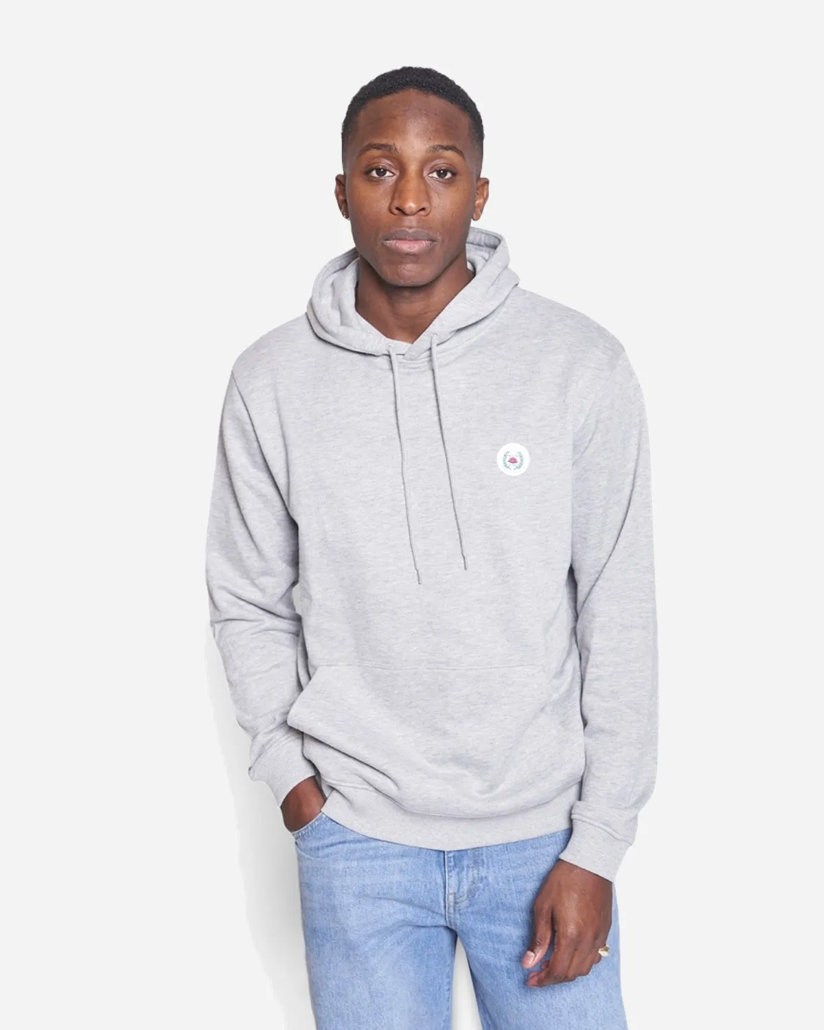 Our Shaxy Patch Hood - Grey Melange