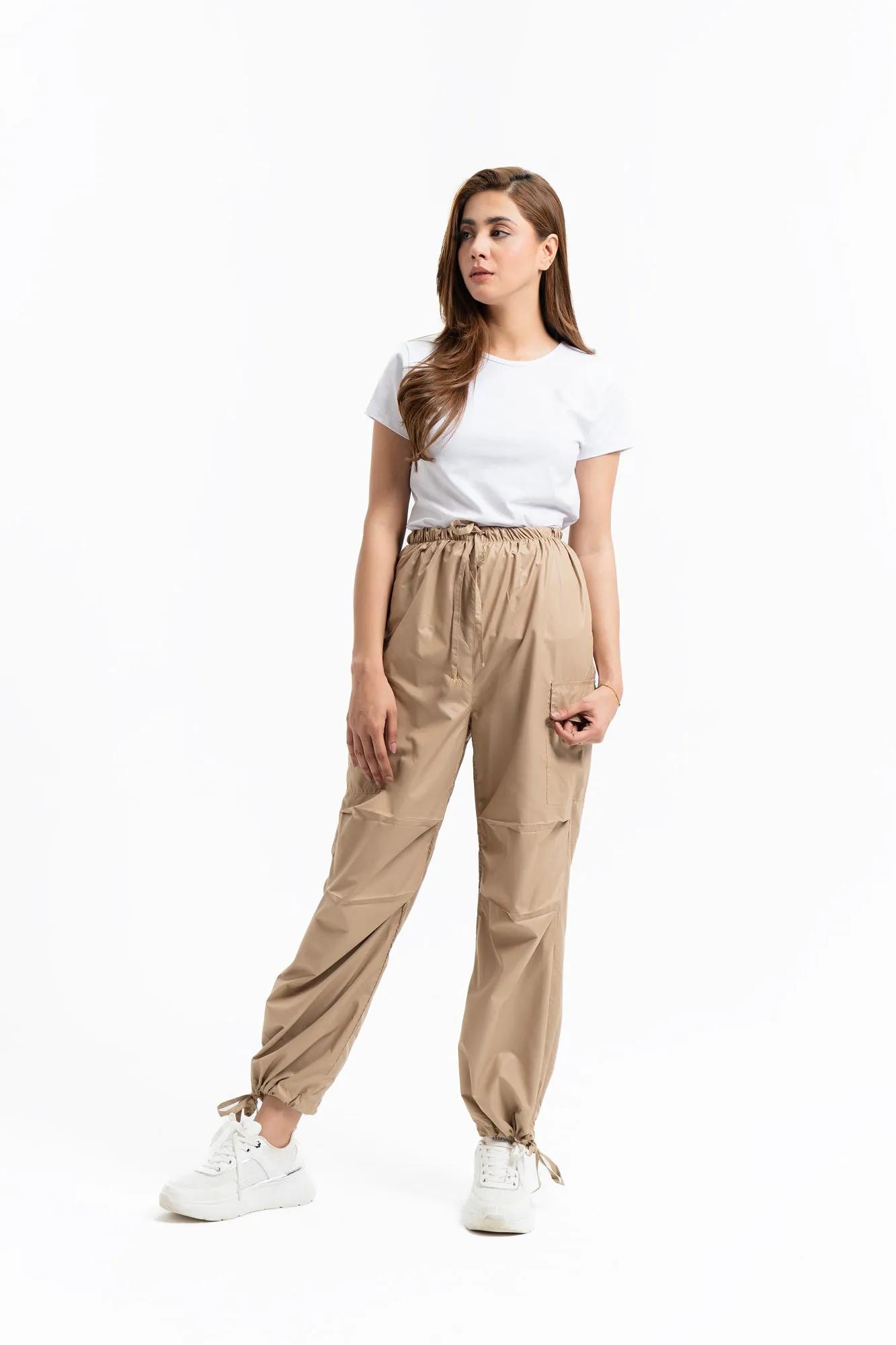 Parachute Cargo Pant - Light Brown