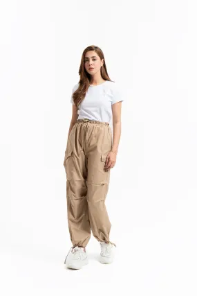 Parachute Cargo Pant - Light Brown