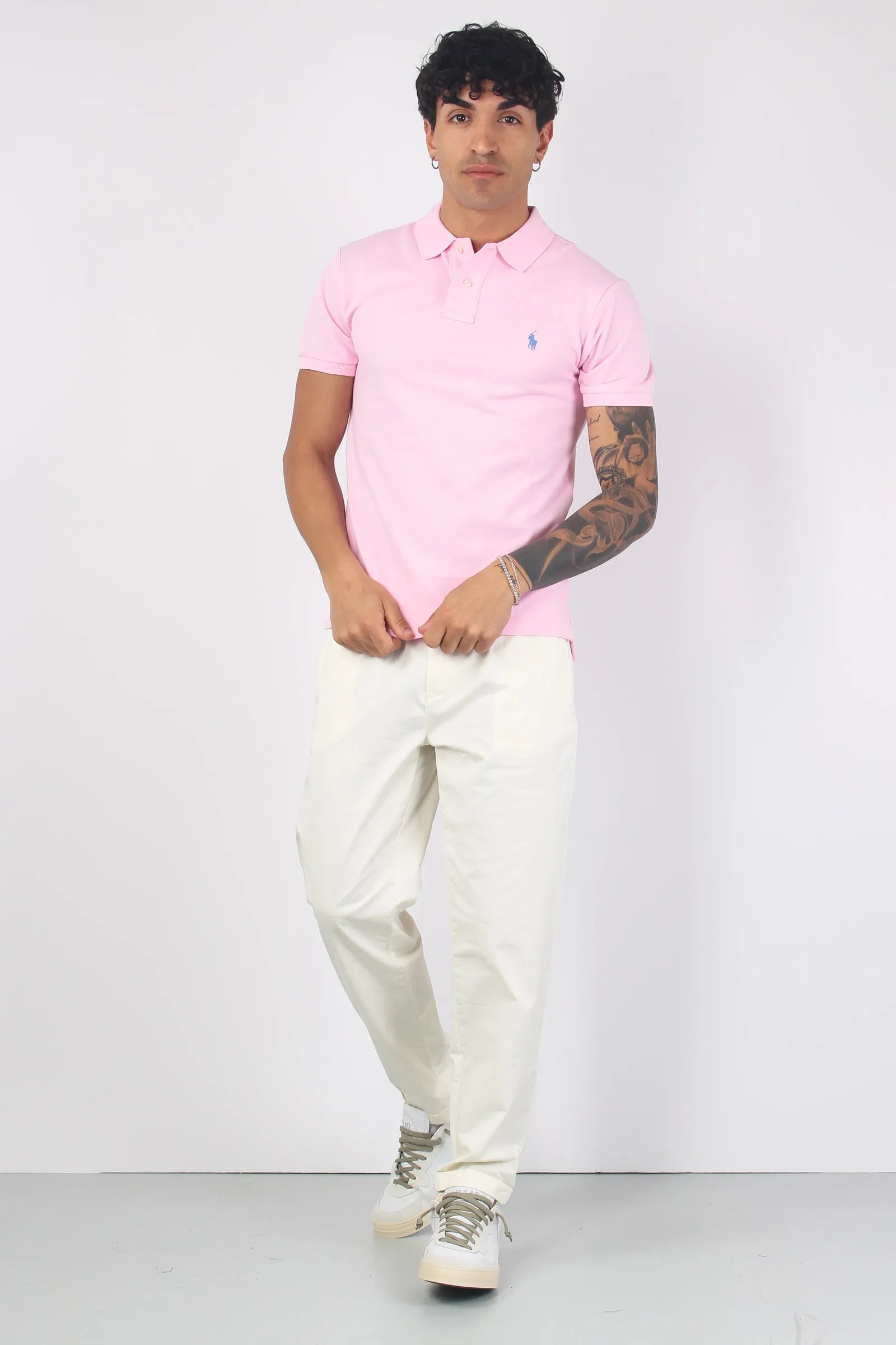 Polo Manica Corta Piquet Carmel Pink