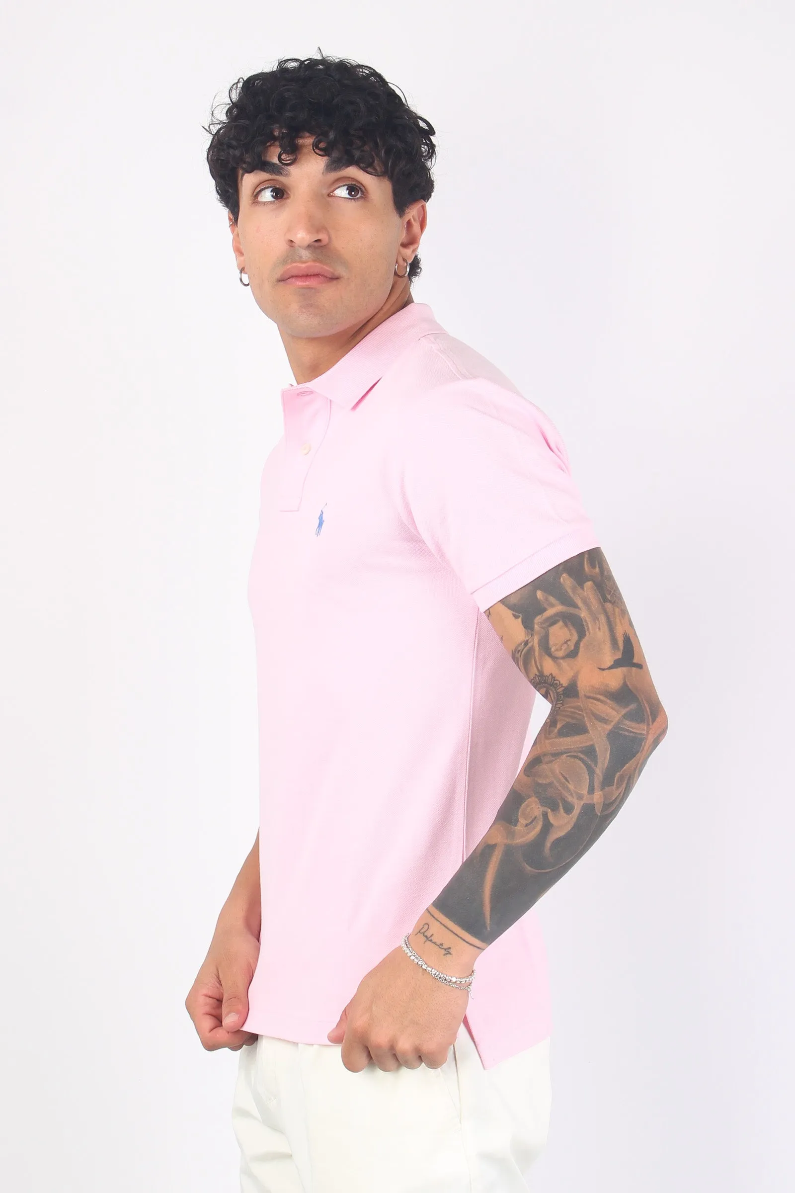 Polo Manica Corta Piquet Carmel Pink