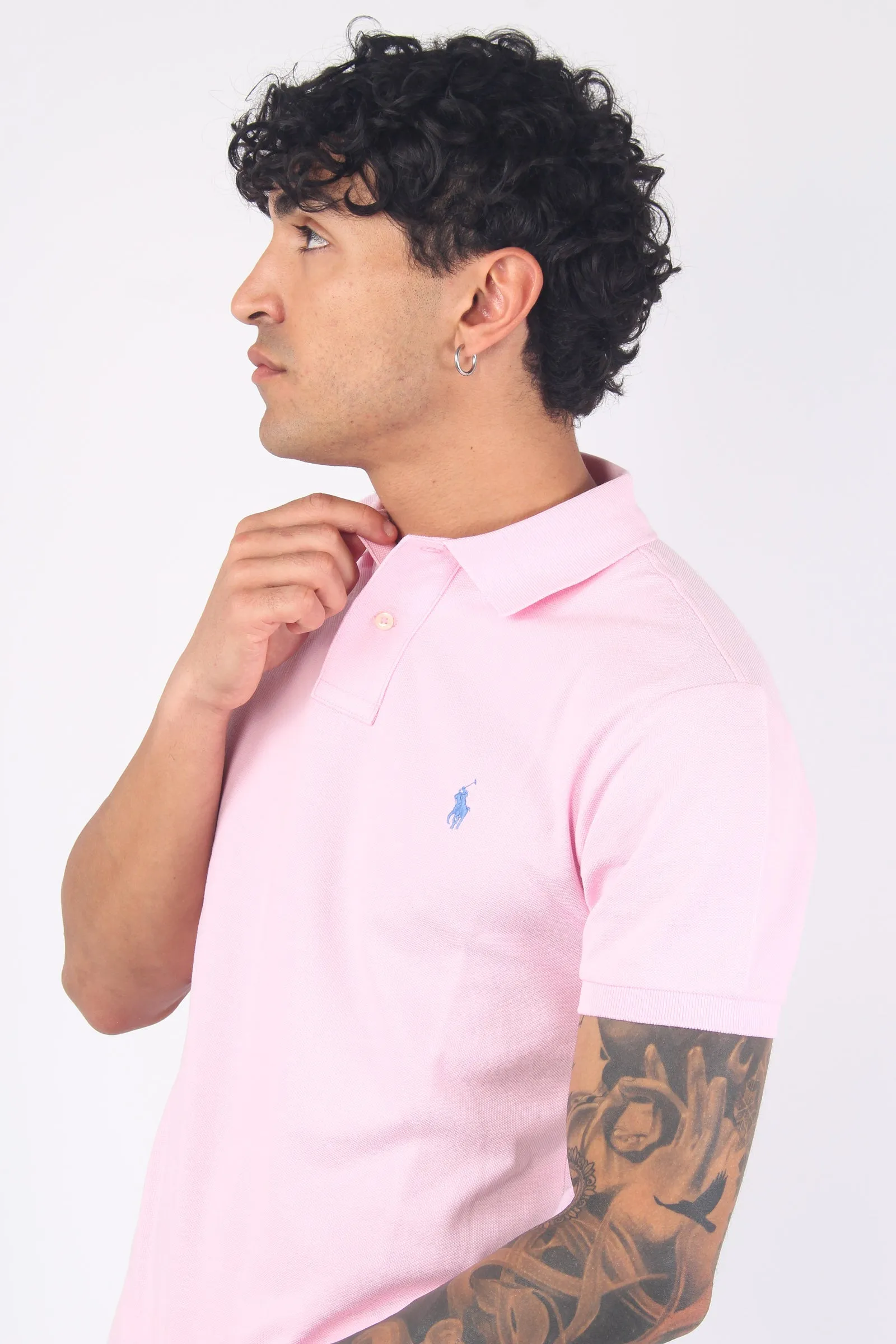 Polo Manica Corta Piquet Carmel Pink