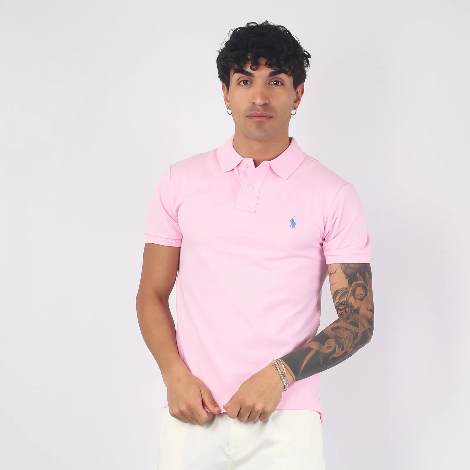 Polo Manica Corta Piquet Carmel Pink