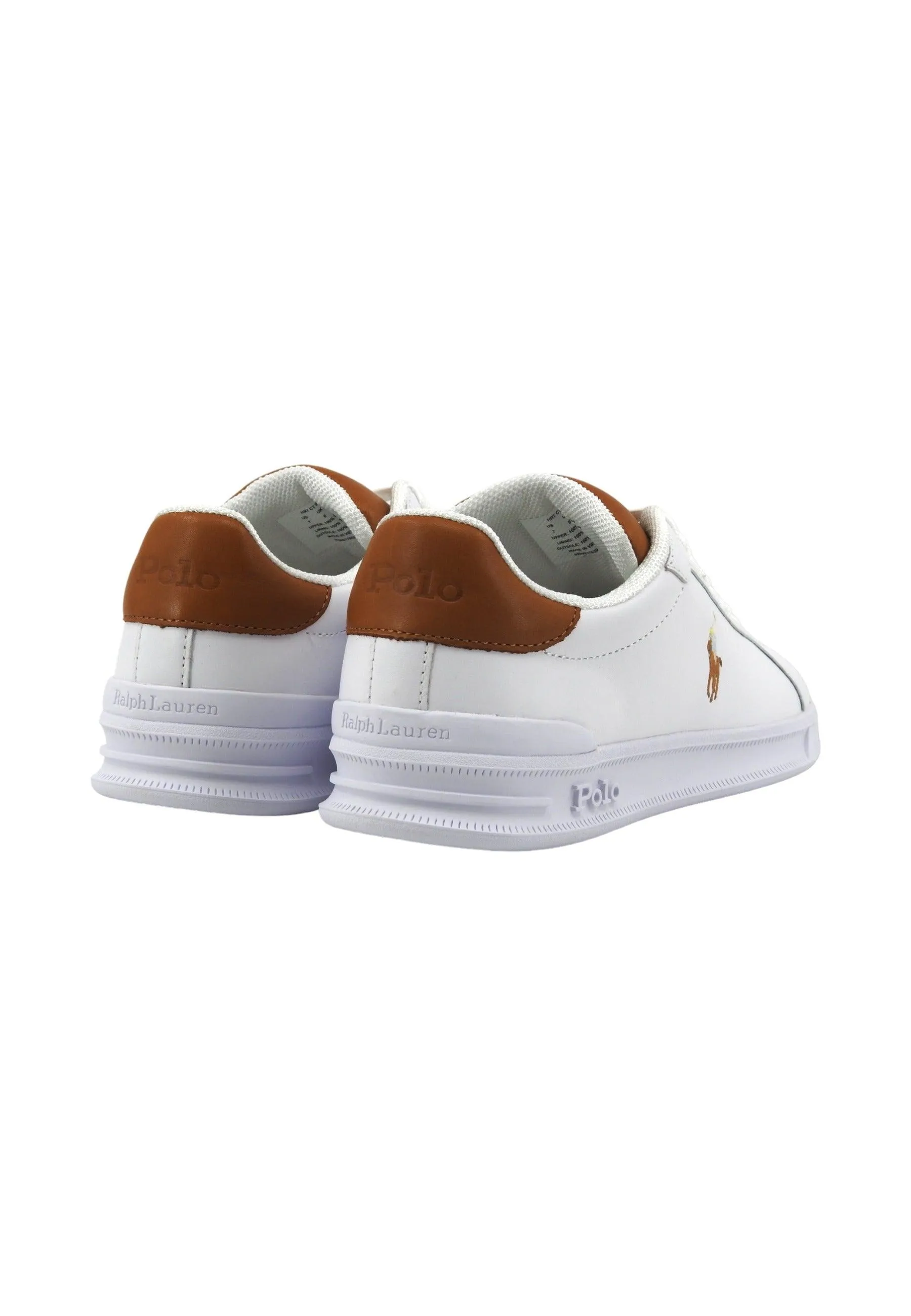 POLO RALPH LAUREN Sneaker Uomo White Tan 809877598001U