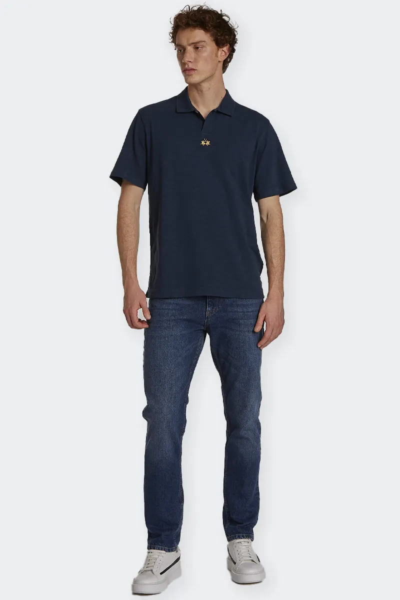 POLO REGULAR FIT 19-42 BLU NAVY