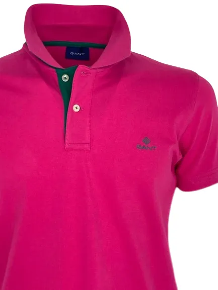 POLO UOMO FUCSIA