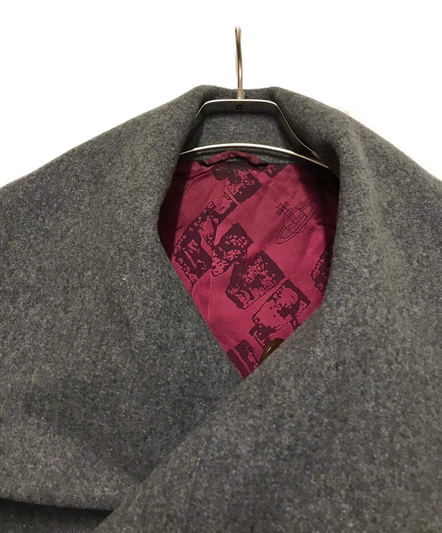 [Pre-owned] Vivienne Westwood mint-collar coat VW-MH-