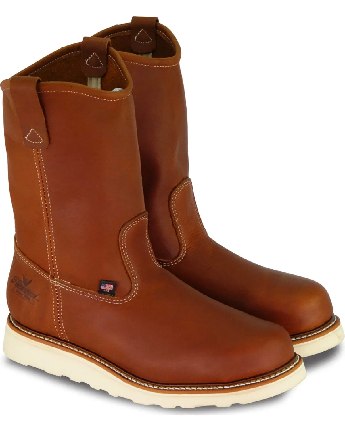 Product Name:  Thorogood Men's American Heritage Wellington Made In The USA Wedge Sole Boot - Soft Toe