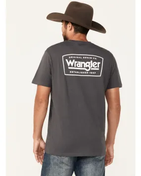 Product Name:  Wrangler Men's Boot Barn Exclusive Logo Short Sleeve Graphic T-Shirt