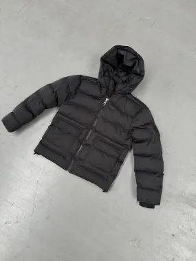 Puffer Coat - Black - SIARR