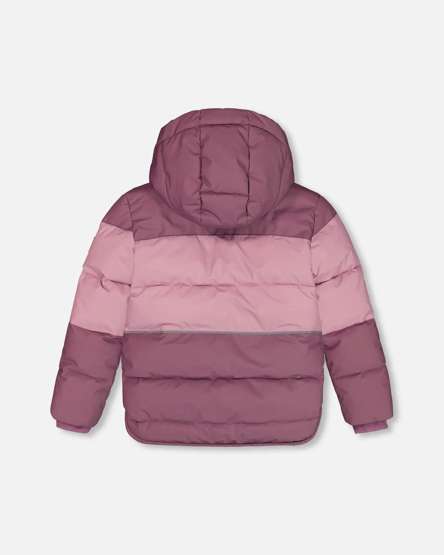 Puffy Jacket Lilac And Purple