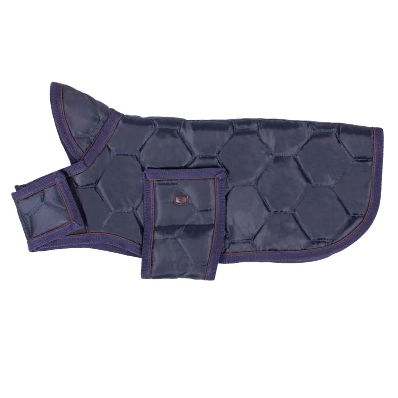 QHP Classy Dog Coat - Navy