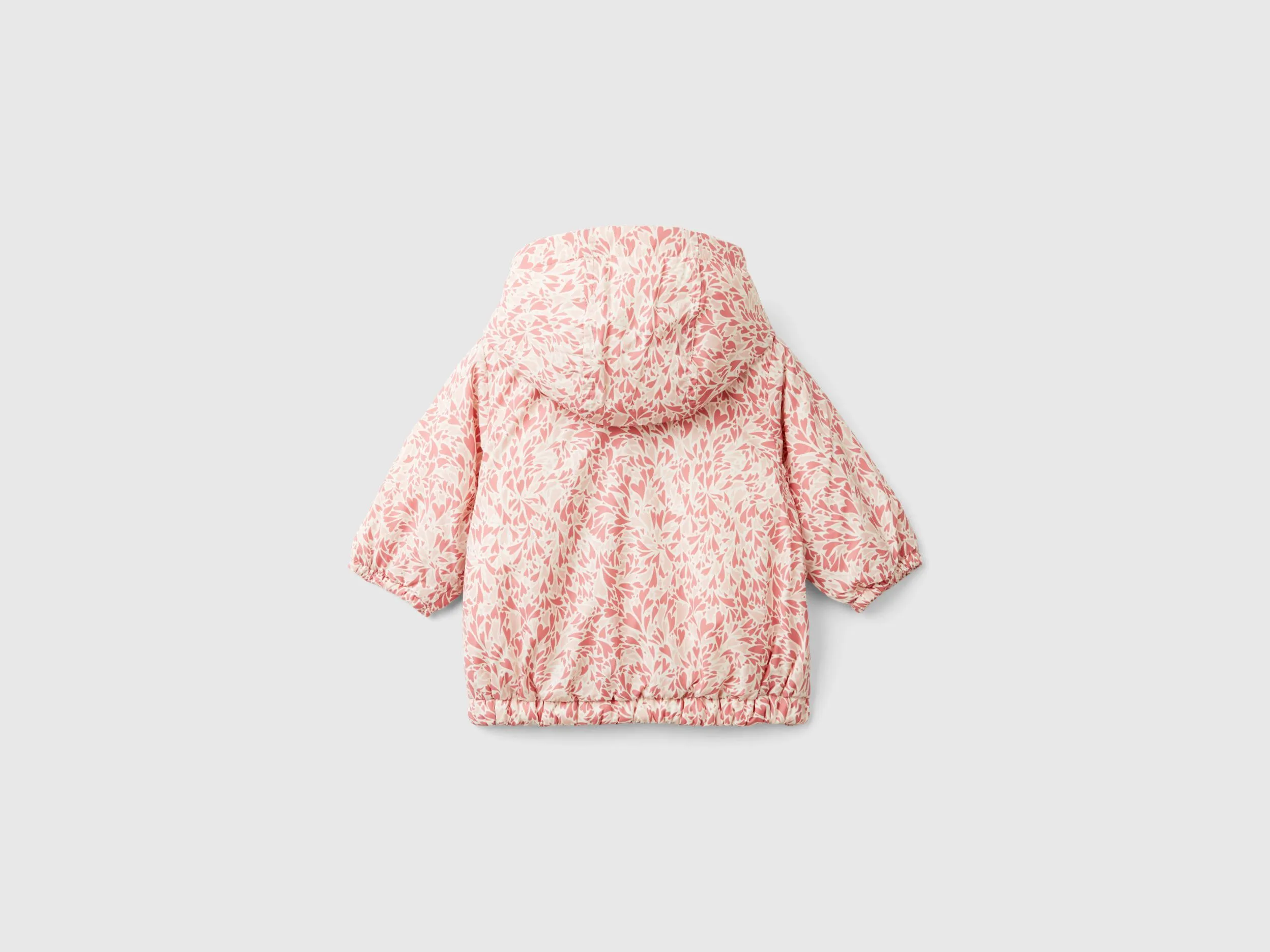 "Rain Defender" patterned jacket - Pink | Benetton