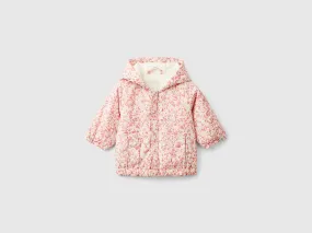 "Rain Defender" patterned jacket - Pink | Benetton