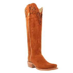 R. Watson Women’s Ginger Rough Out Boot