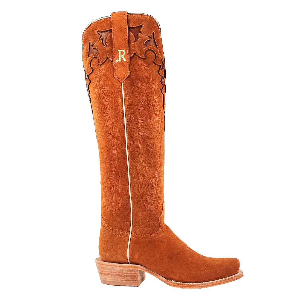 R. Watson Women’s Ginger Rough Out Boot