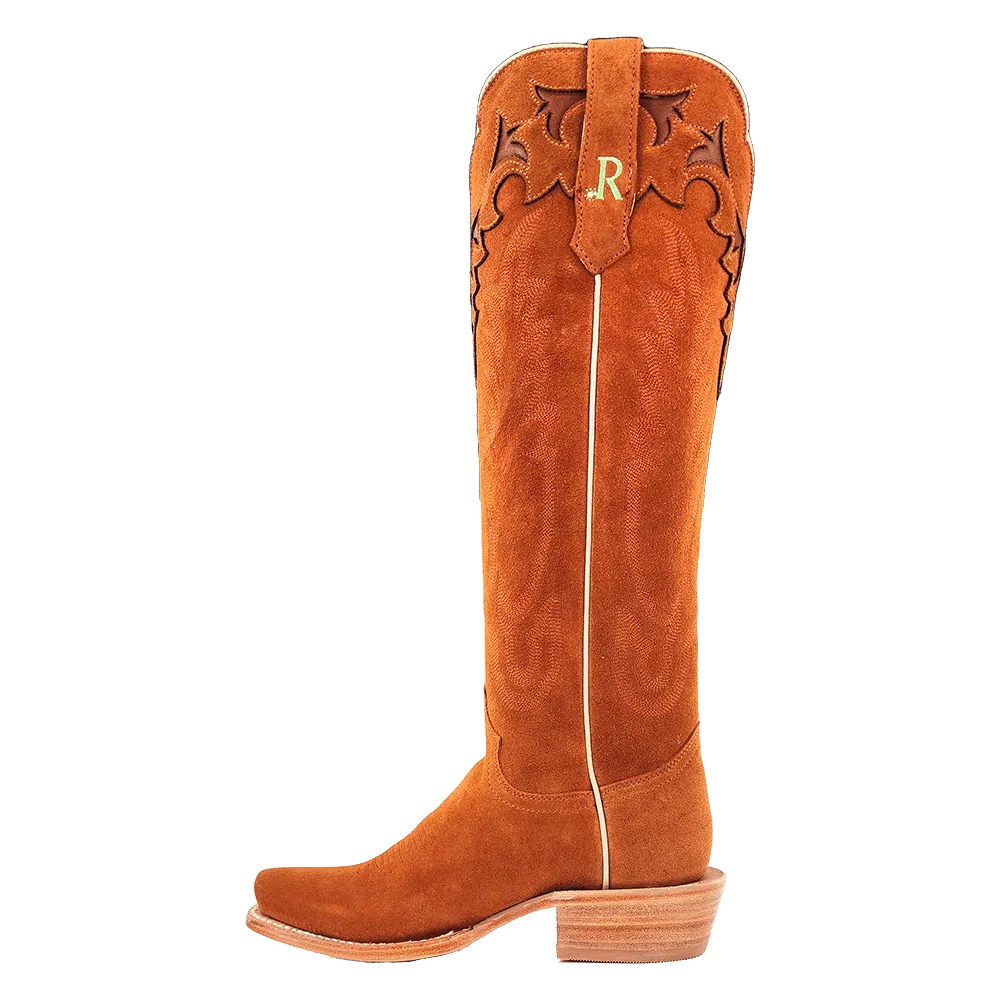 R. Watson Women’s Ginger Rough Out Boot