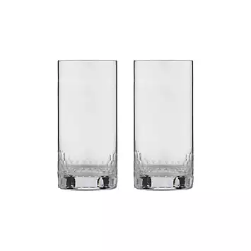 Ravenhead Pisa Set of 2 Recycled Hiball Glasses | Kaleidoscope