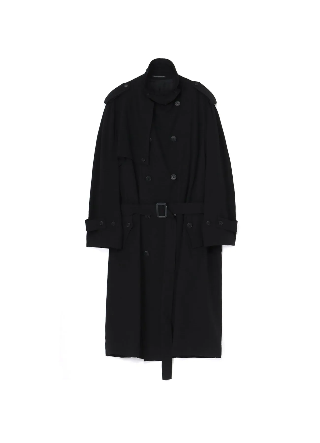 RAYON CAMBRIC TRENCH COAT