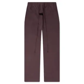 Relaxed Trouser - Plum