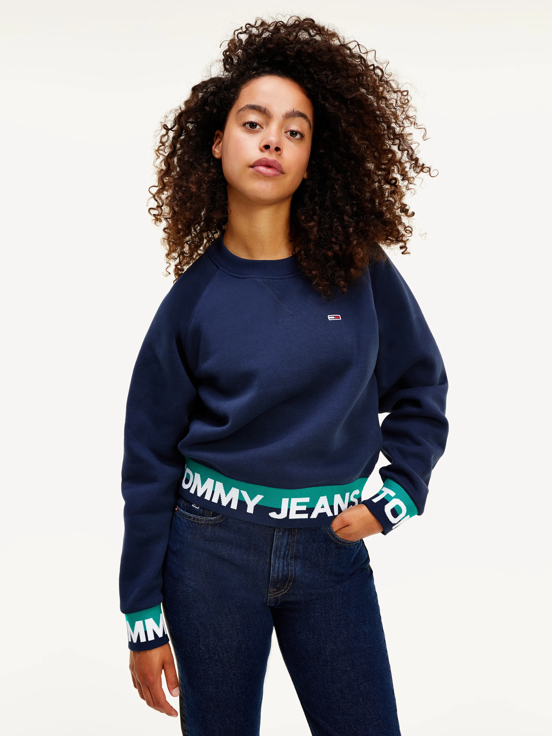 Repeat Logo Relaxed Fit Sweatshirt | Sweatshirts & Hoodies | Tommy Hilfiger