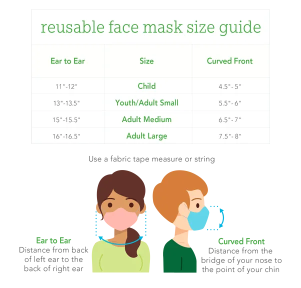 Resusable Child's Face Mask with Storage Case