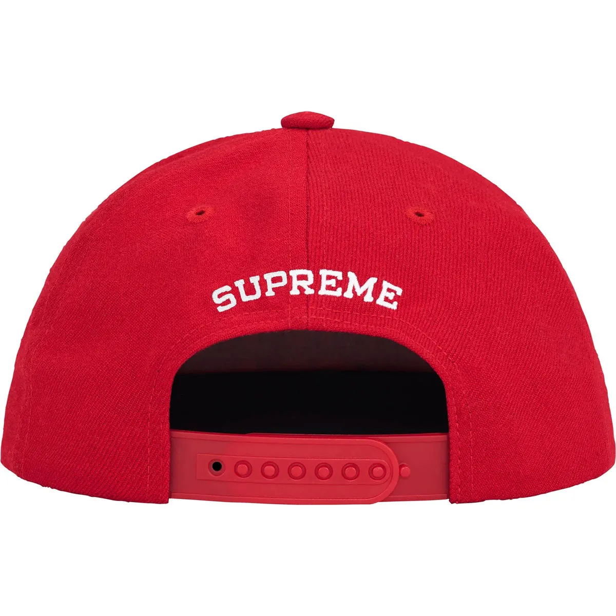 Rhinestone 5-Panel Hat (Red)