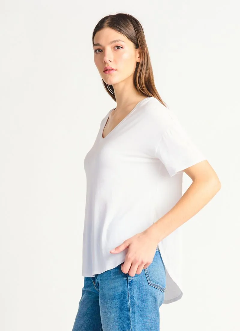 Rounded Hem Tee