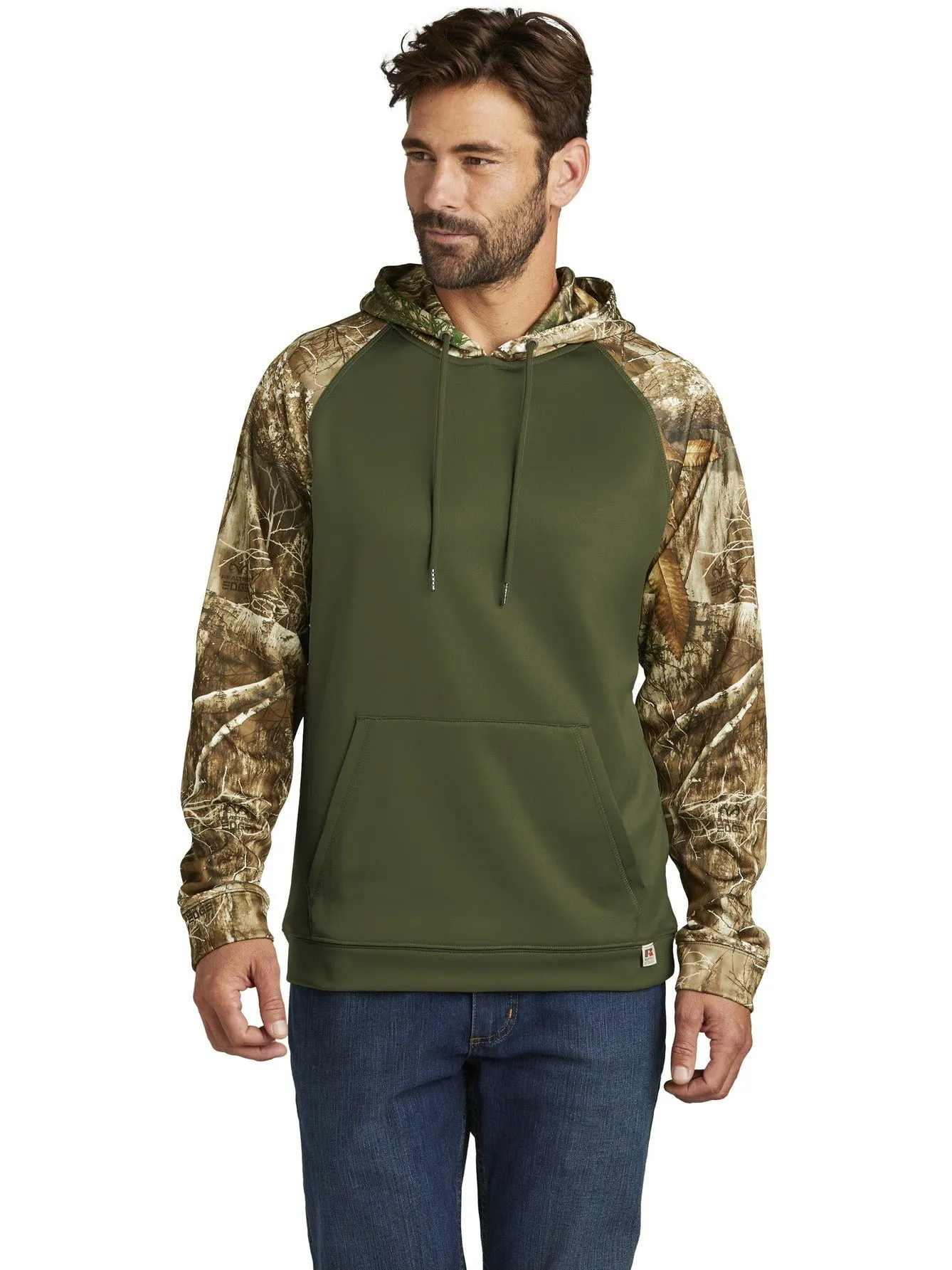 Russell Outdoors Realtree Performance Colorblock Pullover Hoodie