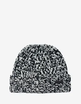 Saint Laurent Black & White Beanie Hat