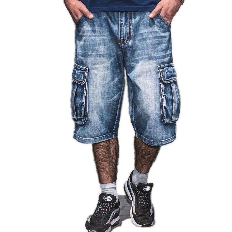 SALE of Men's Loose baggy / Short Skateboard jeans - EU