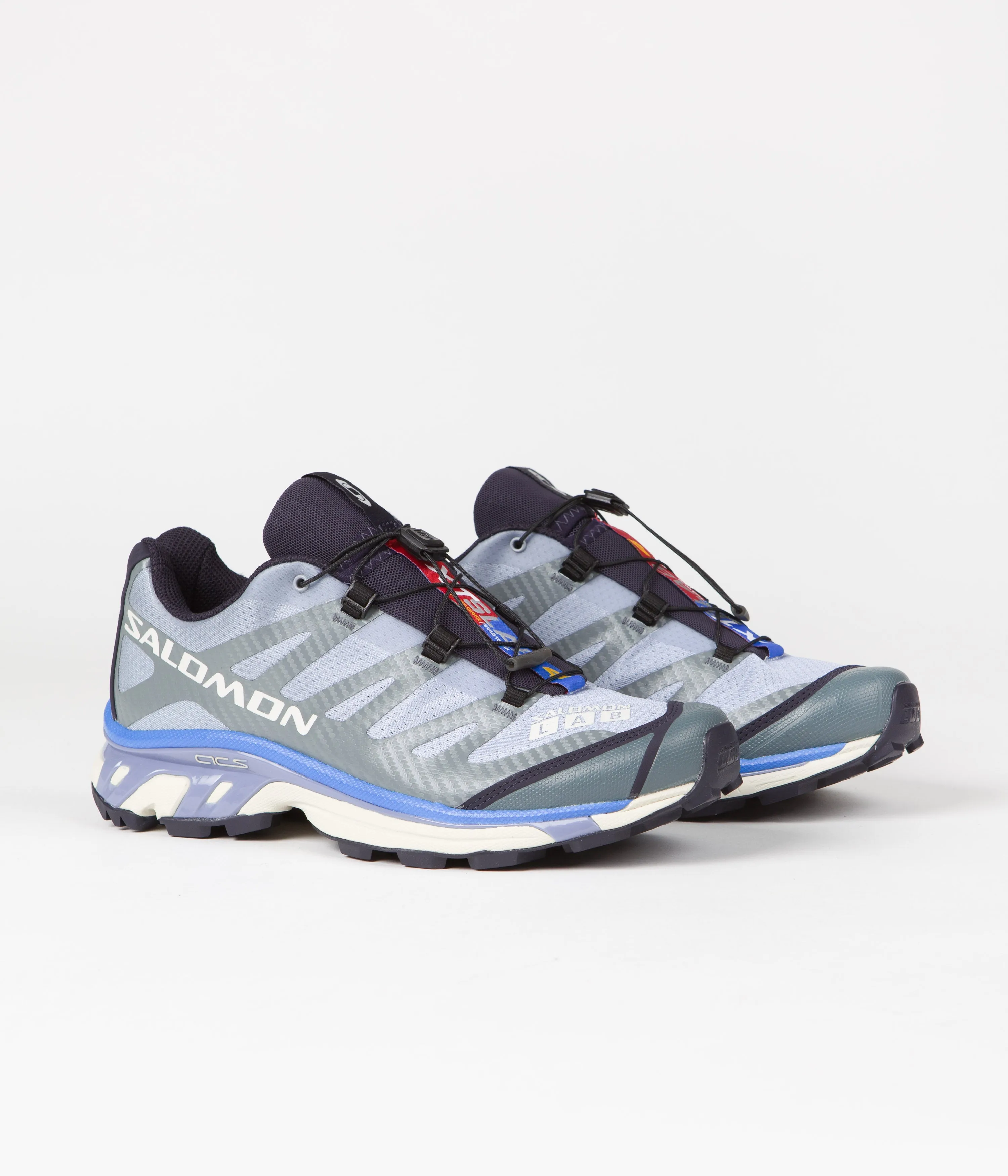 Salomon XT-4 Shoes - Stormy Weather / Indigo Bunting / Nimbus Cloud